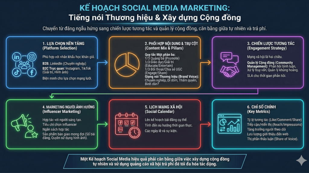 Kế hoạch Social Marketing (Nguồn: Lammardecoc.com)
